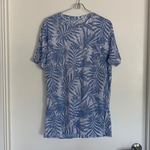 🌴 Kenji palm top XL blue and white